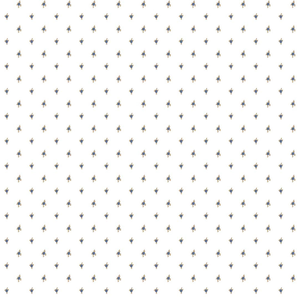 Tapete, blau-braun, Blumen, 8369, Blooming Garden 2, Parato by Cristiana Masi