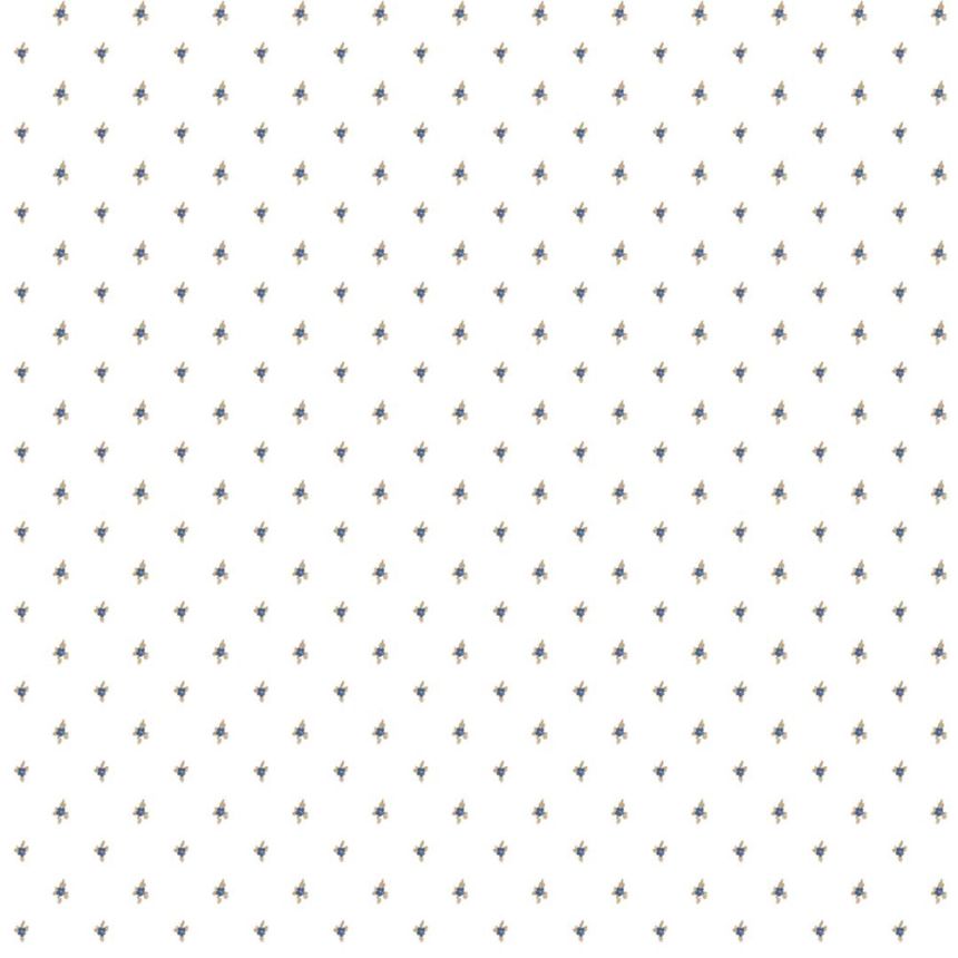 Tapete, blau-braun, Blumen, 8369, Blooming Garden 2, Parato by Cristiana Masi