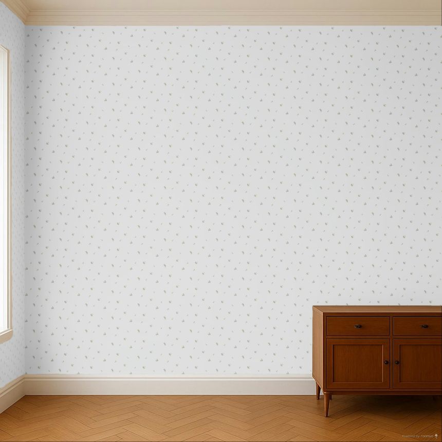 Tapete, grün-blau, Blumen, 8375, Blooming Garden 2, Parato by Cristiana Masi