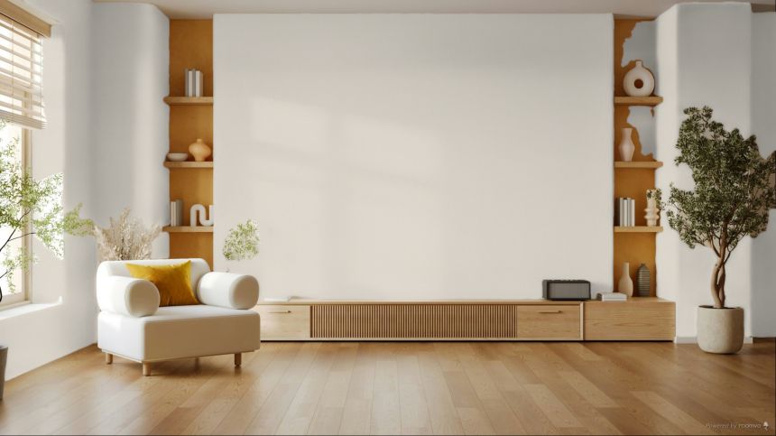 Tapete, beige, Stoffoptik, 8396, Blooming Garden 2, Parato by Cristiana Masi