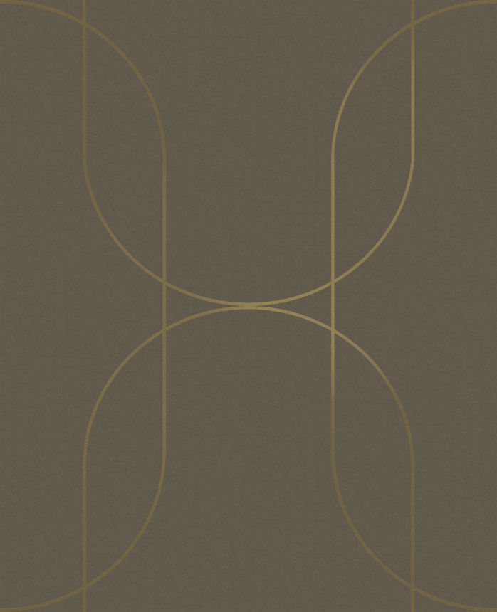 Grafische Tapete, braun, 142064, Allurium, Graham Brown Premium