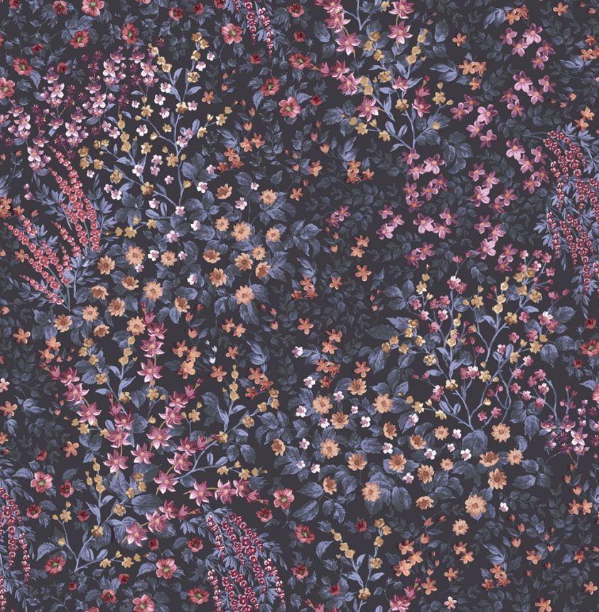 Tapete, blau, Blumen, 142354, Allurium, Graham Brown Premium