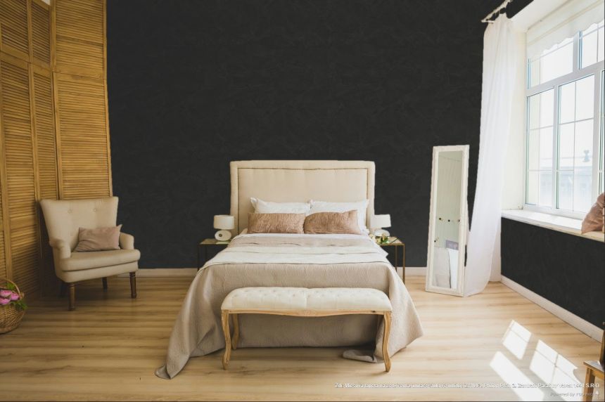 Tapete, schwarz, Stuckoptik, Z81003, Philipp Plein 2, Zambaiti Parati