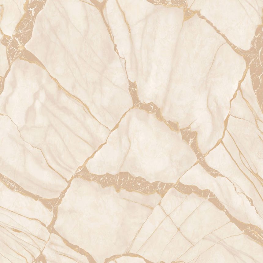 Tapete, beige, gold, Marmoroptik, Z81040, Philipp Plein 2, Zambaiti Parati