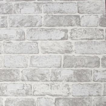 Tapete Ziegel, Papiertapete, 102835, White Brick Wall, Kids@Home 6, Graham & Brown