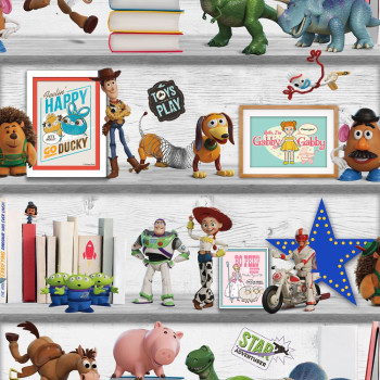 Kindertapete, Papiertapete 108017, Toy Story Play Date, Kids@Home 6, Graham & Brown