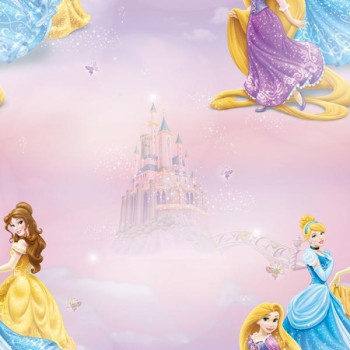 Kindertapete, Papiertapete 70-232, Disney Princezny, Pretty As A Princess, Kids@Home 6, Graham & Brown