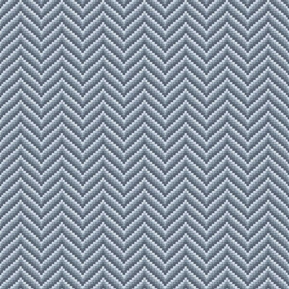 Geometrische Tapete, blau, 7779, Agora, Parato by Cristiana Masi