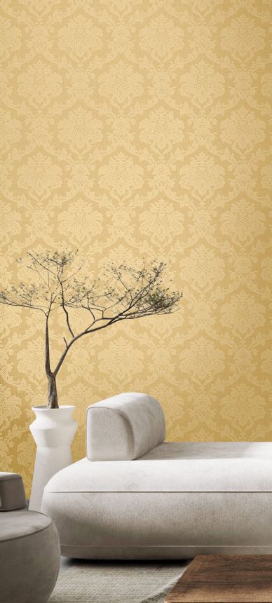 Tapete, beige, Schlossmuster, 7724, Agora, Parato by Cristiana Masi