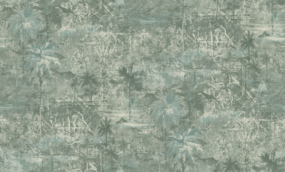 Tapete, grün, Palmen, 74006, Armonia, Emiliana Parati