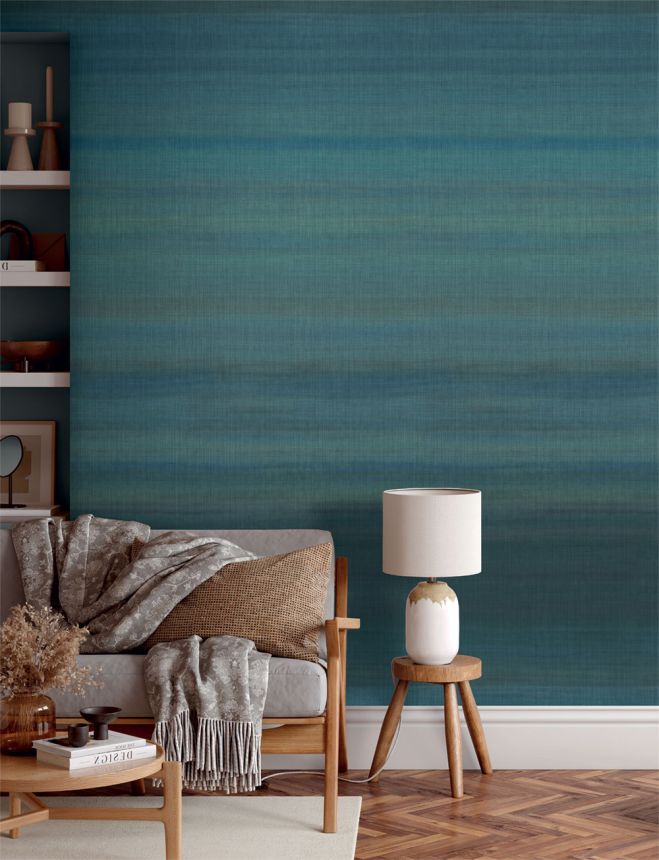 Fototapete, Stoffoptik, Blau, IMD28113, Imani, Decoprint