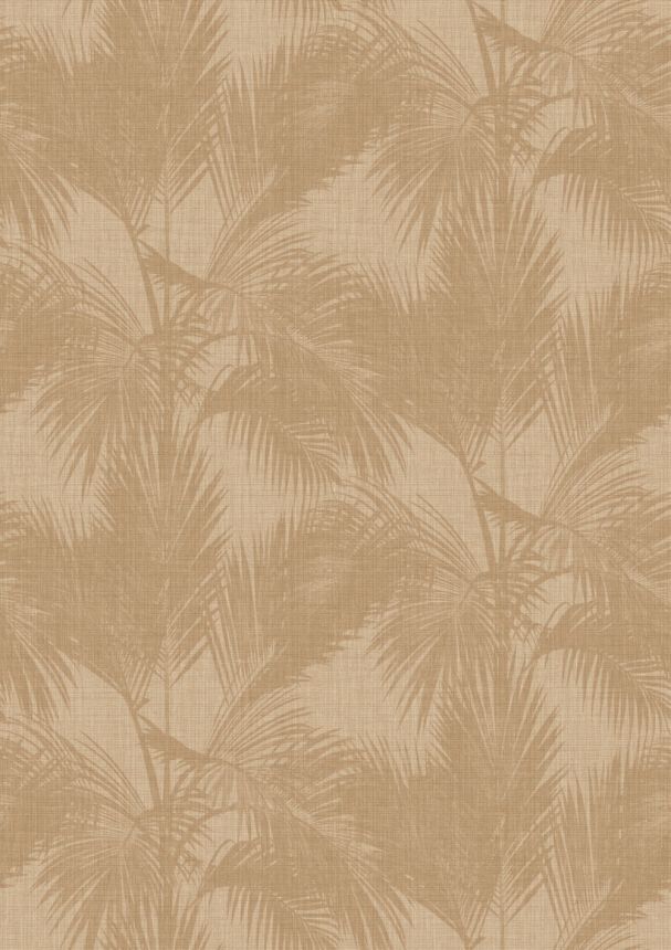 Fototapete, Palmblätter, Braun, Beige, IMD28121, Imani, Decoprint