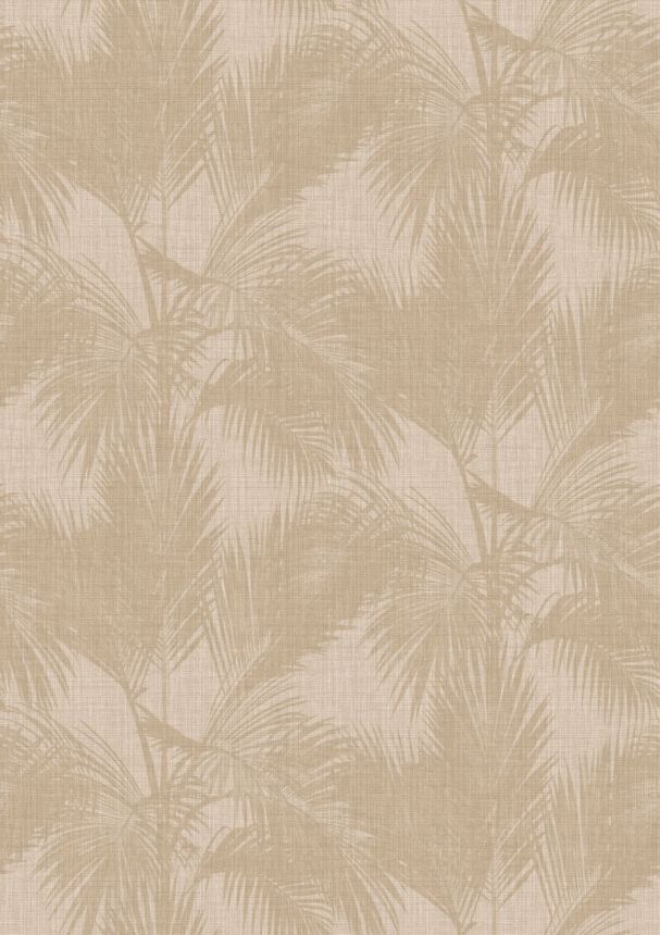 Fototapete, Palmblätter, Beige, Braun, IMD28122, Imani, Decoprint
