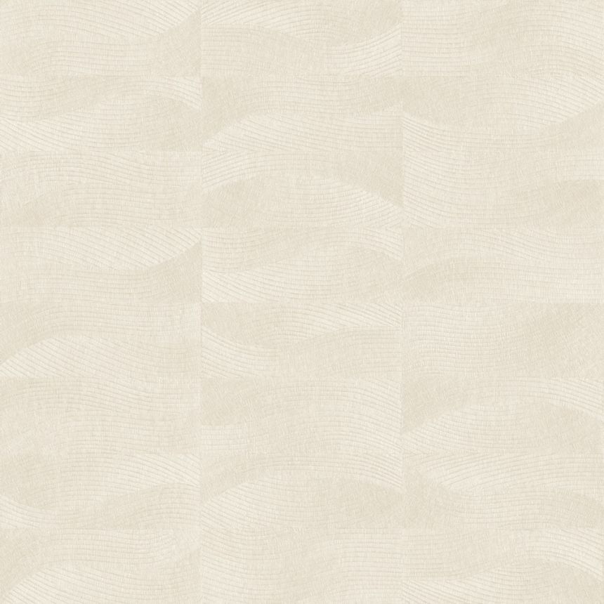 Tapete, Beige, Stickerei-Optik, Wellen, TN29020, Terra Nova, Decoprint