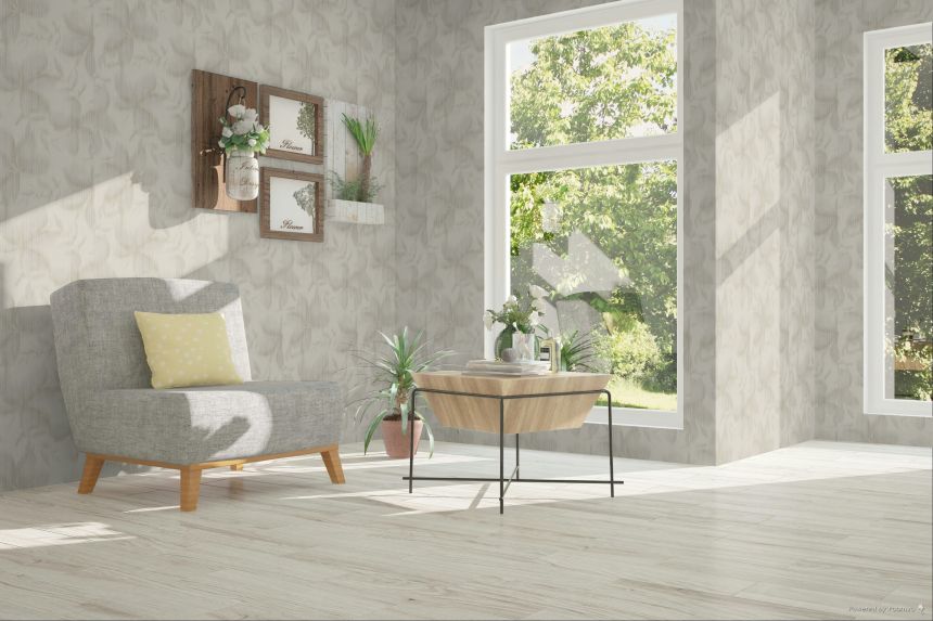 Tapete, Beige, Blätter, TN29061, Terra Nova, Decoprint
