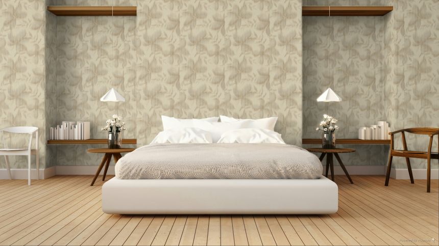 Tapete, Beige, Braun, Blätter, TN29063, Terra Nova, Decoprint