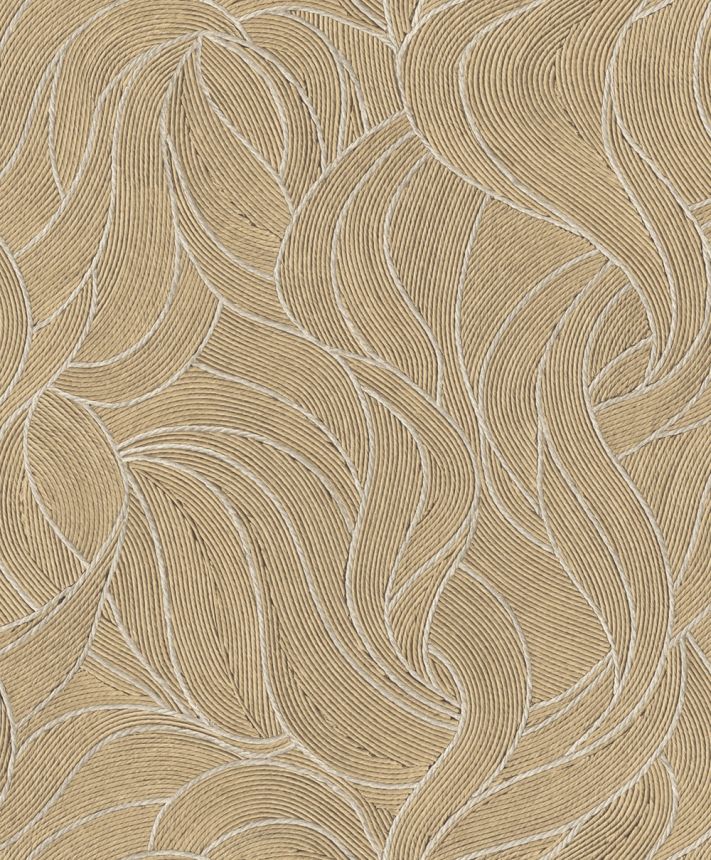 Tapete, Hellbraun, Wellen, TN29071, Terra Nova, Decoprint