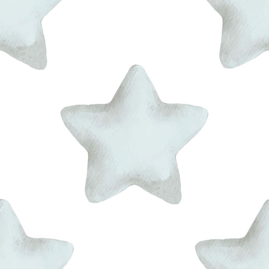 Tapete, blau, weiß, Sterne, 4405, Momi, Parato by Cristiana Masi