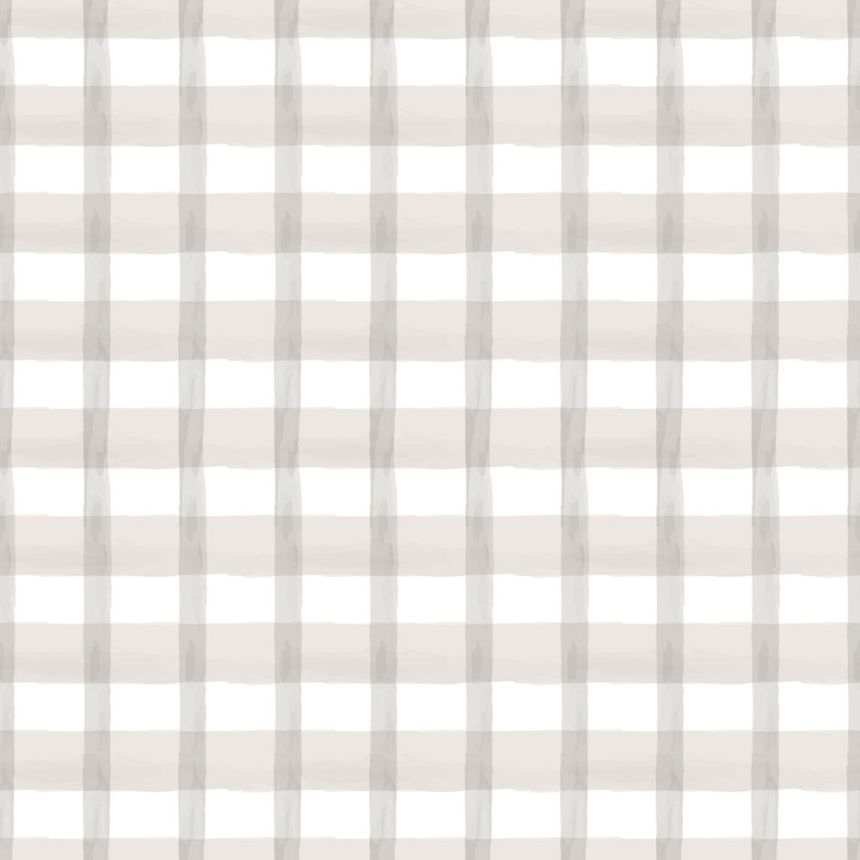 Tapete, grau, weiß, kariert, 4476, Momi, Parato by Cristiana Masi