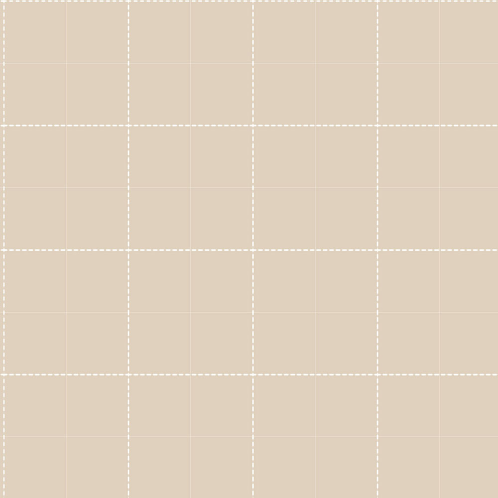 Tapete, beige, weiß, kariert, 4481, Momi, Parato by Cristiana Masi