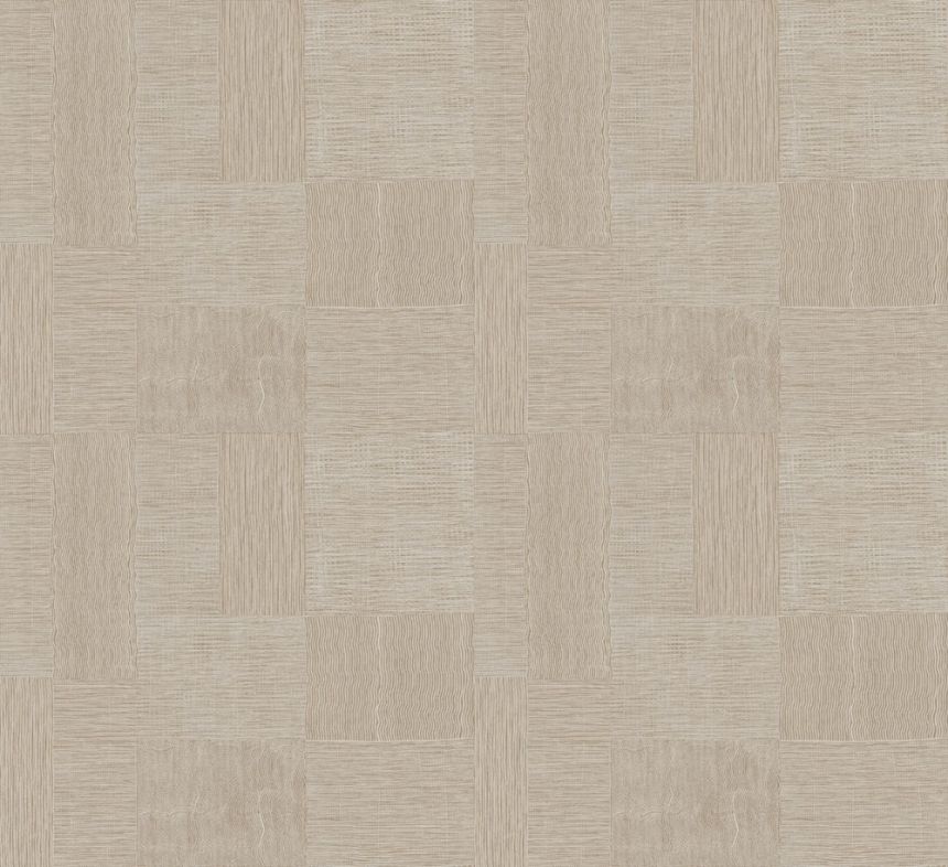 Tapete, beige, weiß, Muster, TRA201, Traces, Masureel