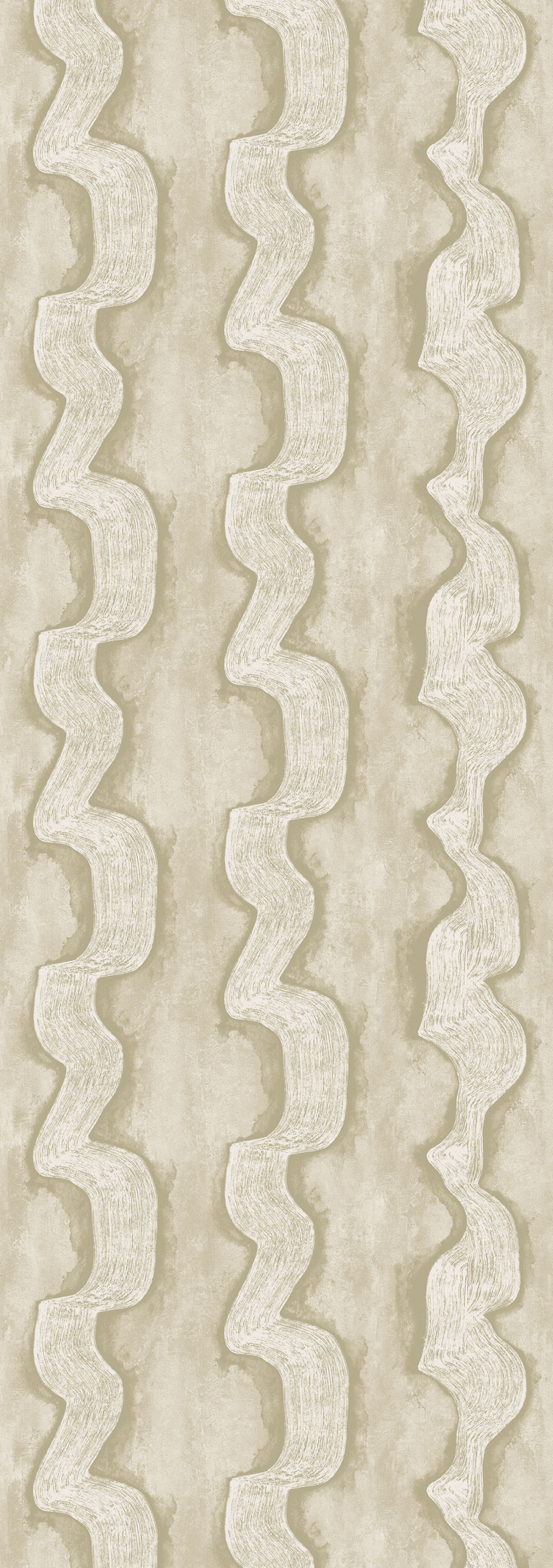 Fototapete, grau, gelb, Wellen, DGTRA301-260, Traces, Masureel