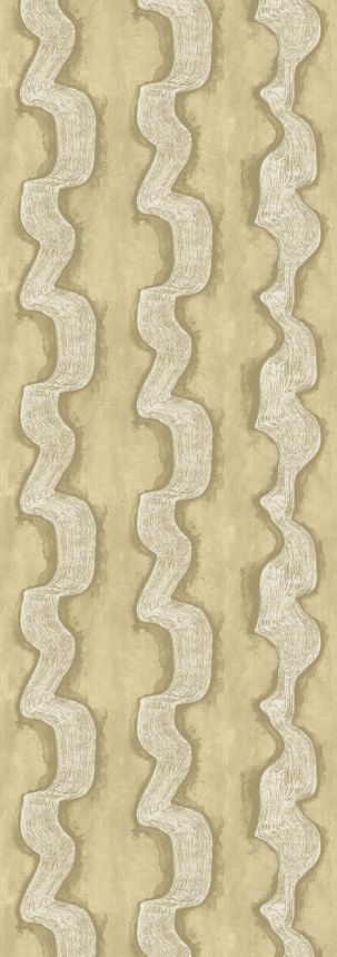 Fototapete, gold, beige, Wellen, DGTRA303-260, Traces, Masureel