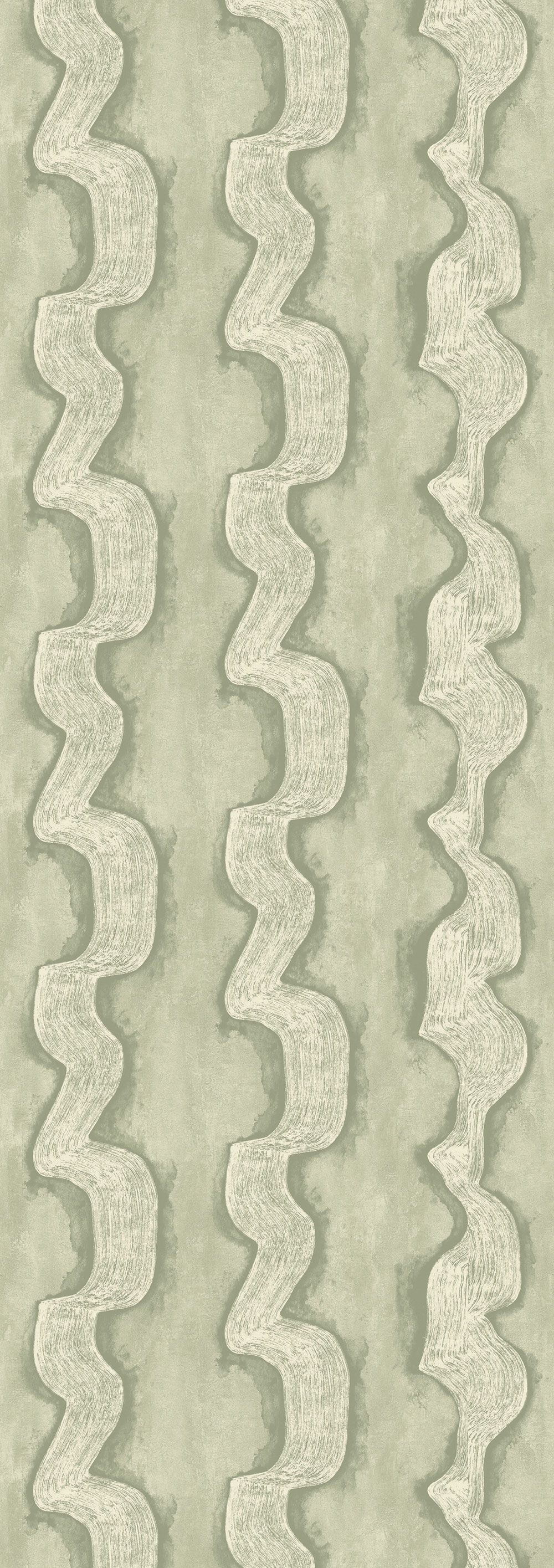 Fototapete, grün, weiß, Wellen, DGTRA304-260, Traces, Masureel