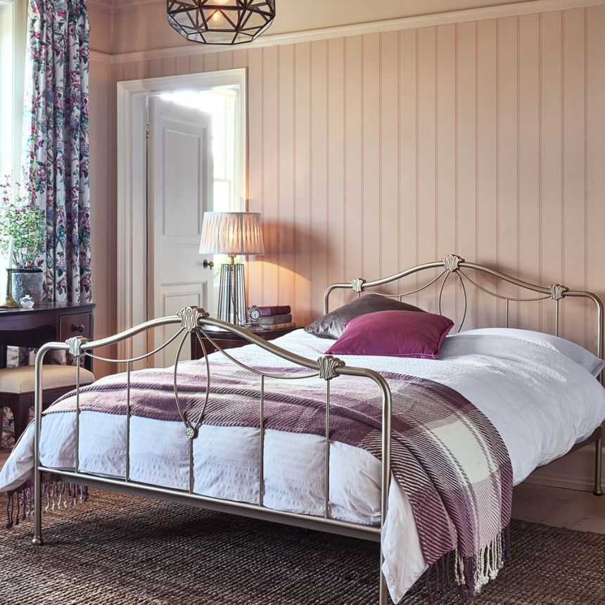 Gestreifte Tapete, Rosa, 122760, Laura Ashley 4