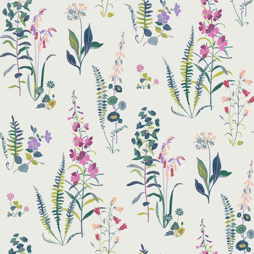 Blumentapete, Rosa, Violett, 127401, Laura Ashley 4