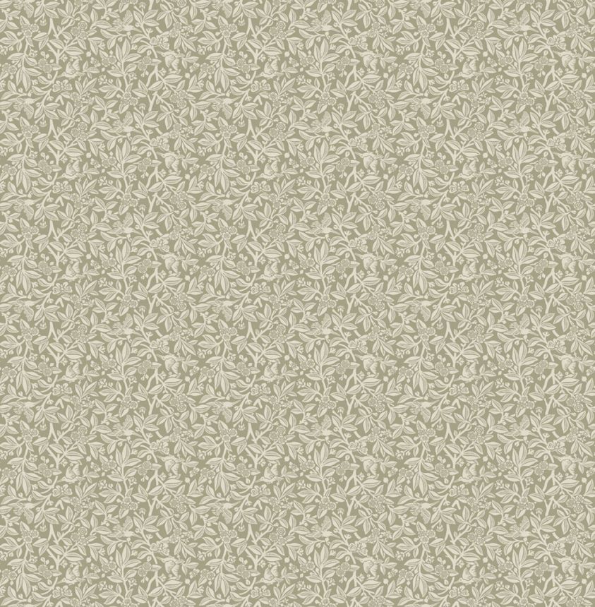 Tapete, Grau, Blumen, Vögel, 140320, Laura Ashley 4