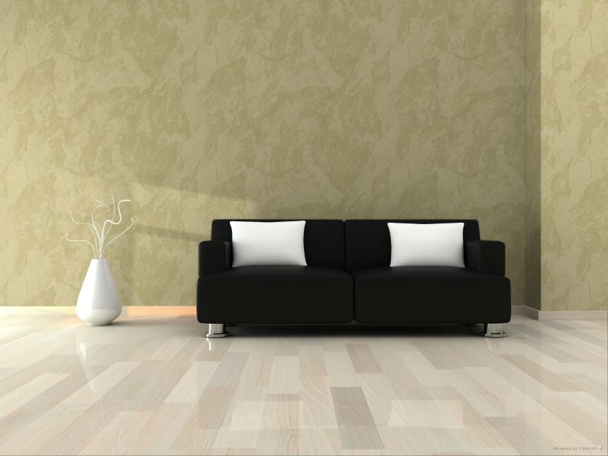 Tapete, gold, grün, Stuckoptik, 6655, Metamorphosis, Pigmenta, Parato by Cristiana Masi