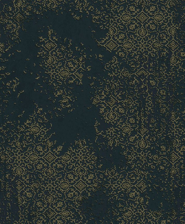 Tapete, blau, beige, Vintage-Ornamente, AU41205, Aurelia, Prestige Wallcoverings