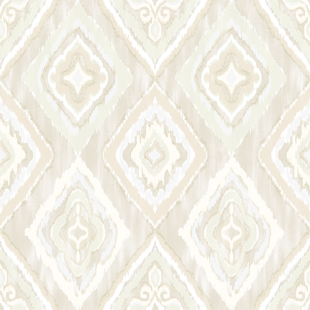 Tapete, weiß, beige, Stoffoptik, AU41401, Aurelia, Prestige Wallcoverings