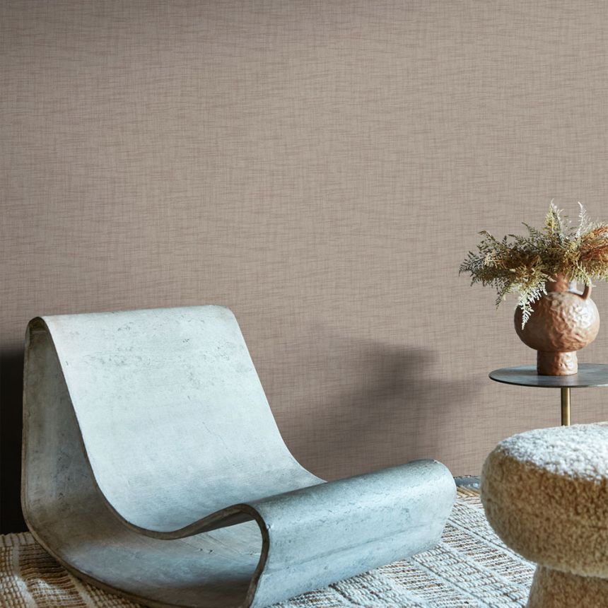 Tapete, grau-beige, Stoffoptik, 140078, Abigail Ahern vol.1