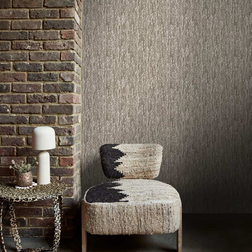 Tapete, grau, weiß, Strickoptik, 140083, Abigail Ahern vol.1