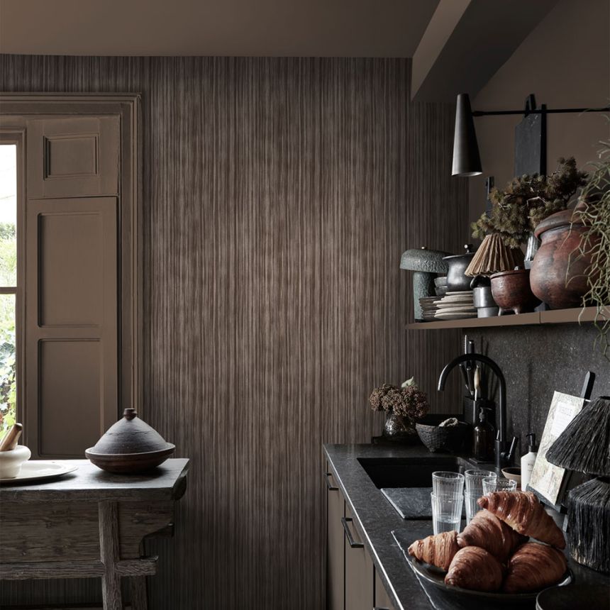 Luxustapete, grau, silber, Streifen, 140097, Abigail Ahern vol.1