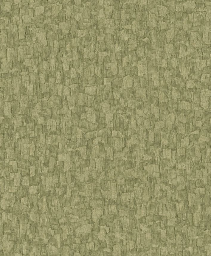 Vliestapete, moosgrün, Baumrindenoptik, SF1005, Surfaces, Grandeco