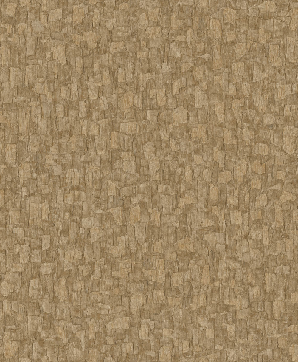 Vliestapete, hellbraun, Baumrindenoptik, SF1027, Surfaces, Grandeco