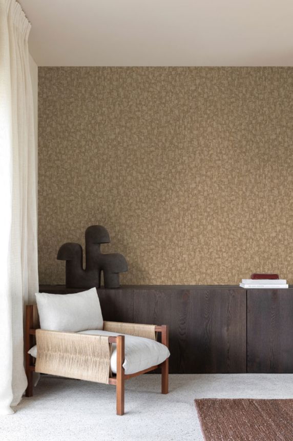 Vliestapete, hellbraun, Baumrindenoptik, SF1027, Surfaces, Grandeco