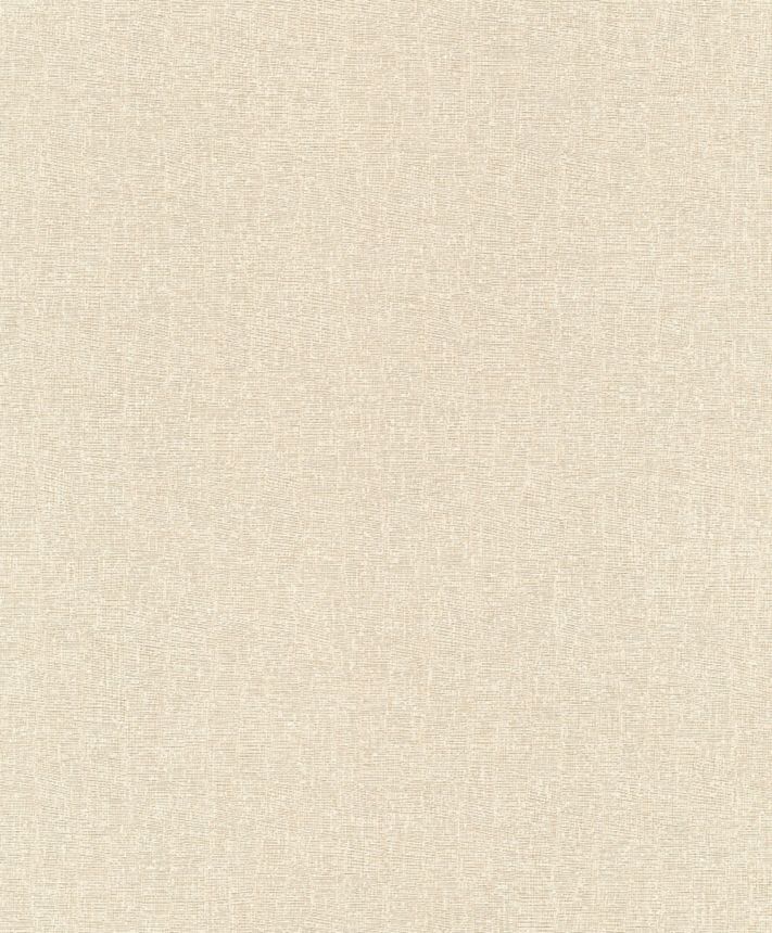 Vliestapete, cremefarben, silber, grobe Stoffoptik, SF1202, Surfaces, Grandeco