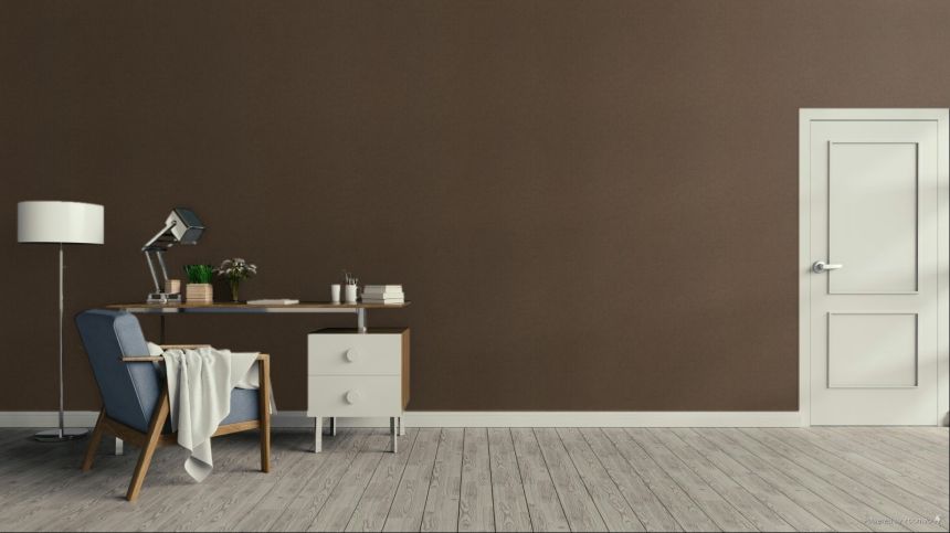 Vliestapete, dunkelbraun, gold, grobe Stoffoptik, SF1210, Surfaces, Grandeco
