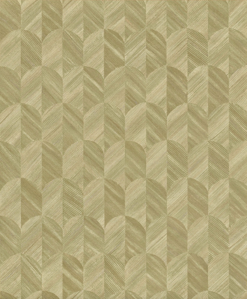 Vliestapete, moosgrün, grafisches Muster, SF3205, Surfaces, Grandeco