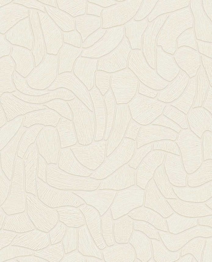 Geometrische Tapete, cremefarben, Steinoptik, 363210, Calm Crafted, Eijffinger