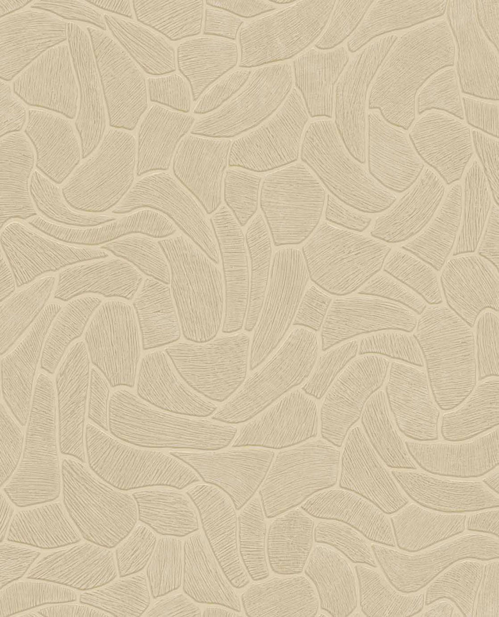 Geometrische Tapete, beige, Steinoptik, 363213, Calm Crafted, Eijffinger