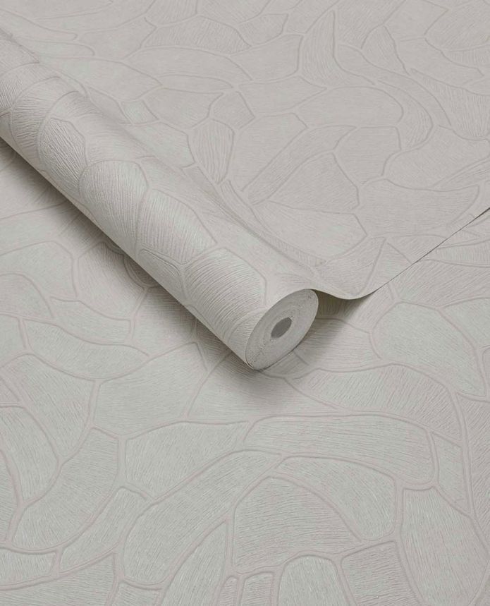 Geometrische Tapete, weiß, Steinoptik, 363215, Calm Crafted, Eijffinger