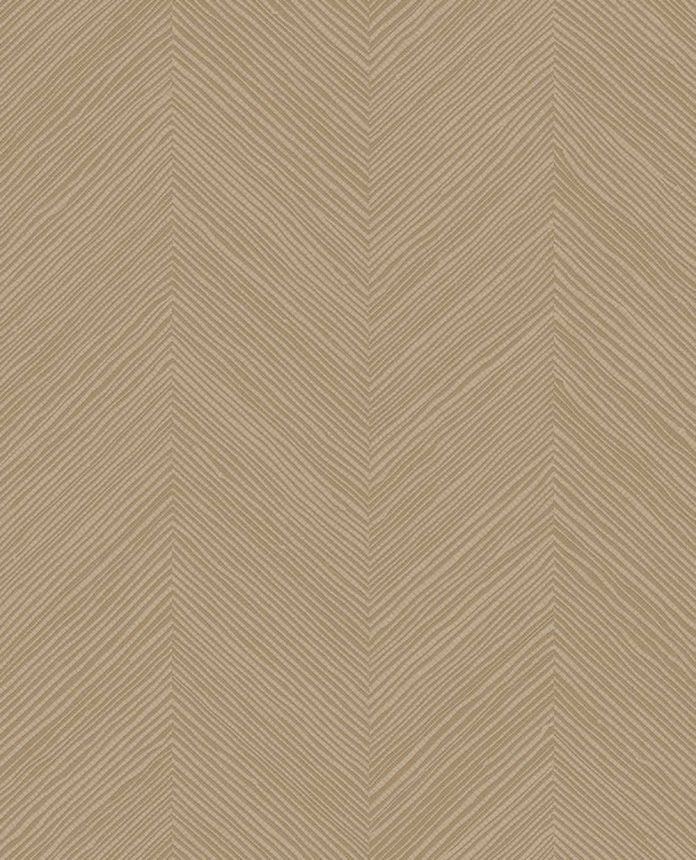 Geometrische Tapete, rosa-braun, Bastoptik, 363238, Calm Crafted, Eijffinger