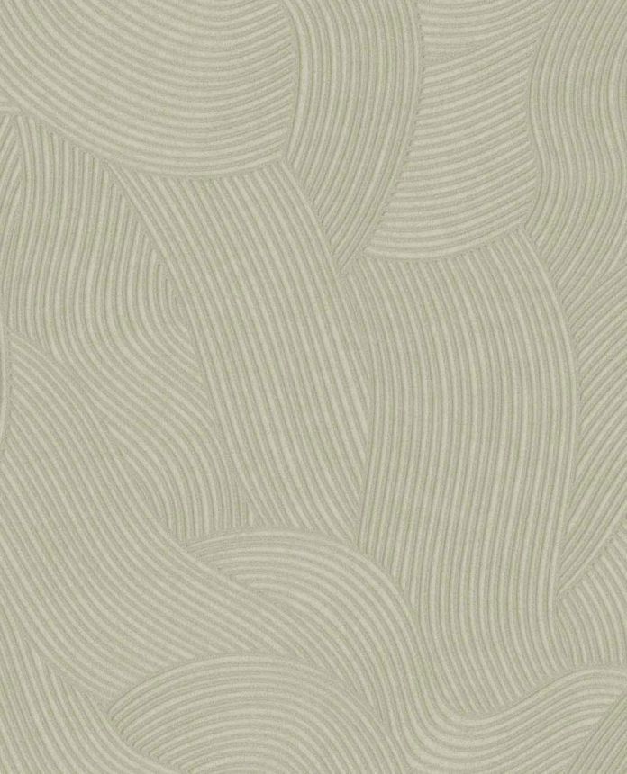 Tapete, grün, Wellen, 363270, Calm Crafted, Eijffinger