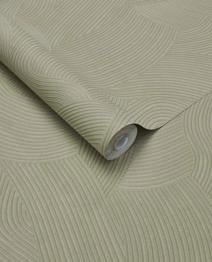 Tapete, grün, Wellen, 363270, Calm Crafted, Eijffinger