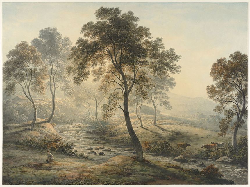 Fototapeten nach Maß, Bäume am Fluss, 10212, Vavex